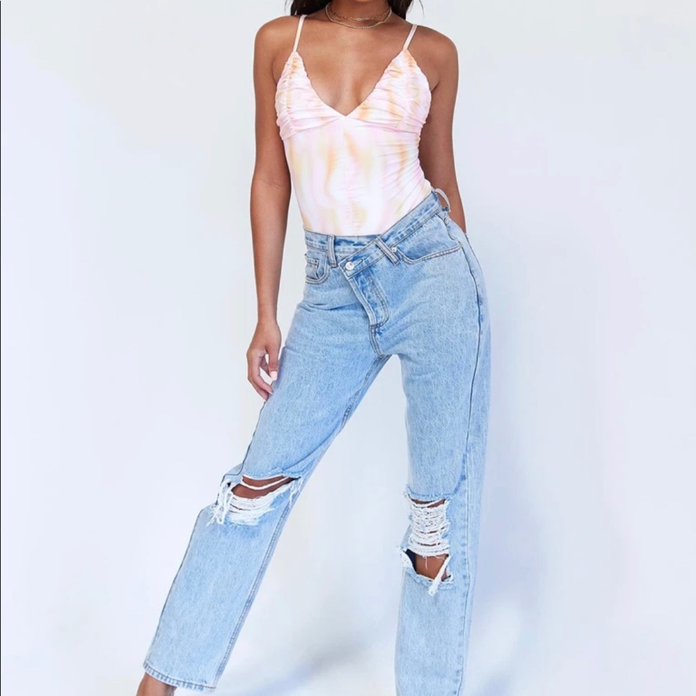 Princess Polly Kayla Bodysuit pink multi - Picture 2 of 7
